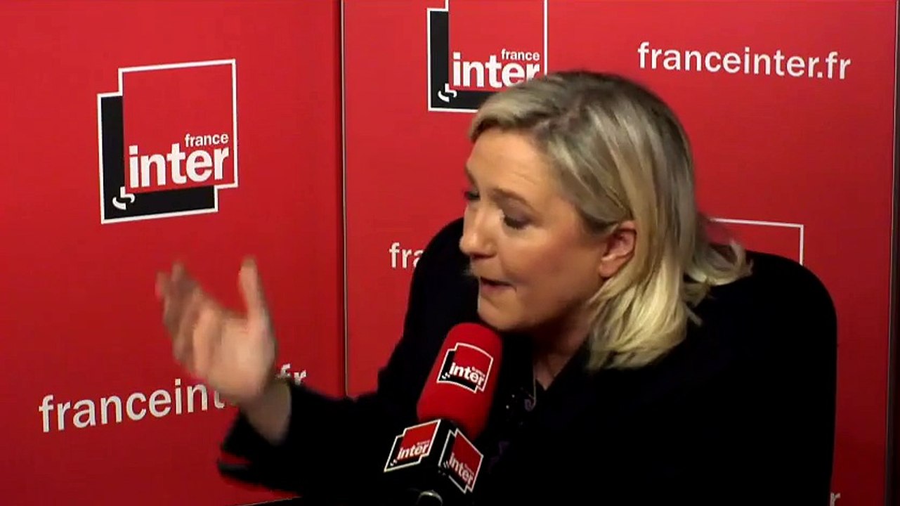 Marine Le Pen : "Certains se demandent s'ils n'achètent pas du pétrole à l'EI sans le savoir"