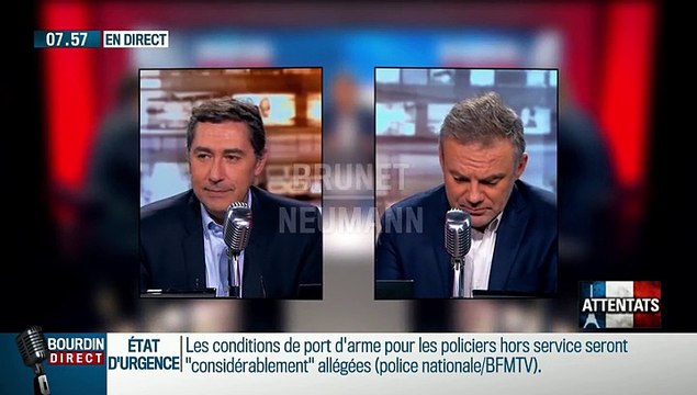 Brunet & Neumann: Attentats à Paris: François Hollande est-il à la hauteur des événements ? - 19/11