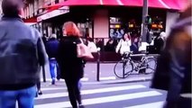 شاهد ...أحد منفذى تفجيرات فرنسا يتجول فى شوارع باريس قبل التفجيرات