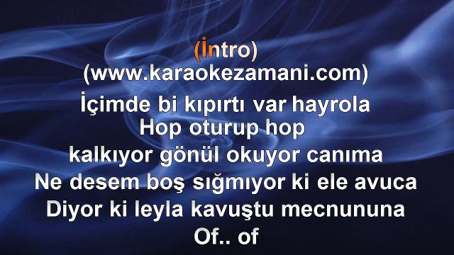 Sibel Can - (Düet Tarkan) - Çakmak Çakmak - 2007 TÜRKÇE KARAOKE