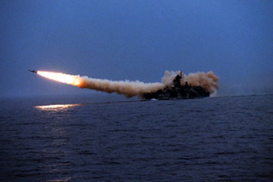 Запуск самолета с подводной лодки