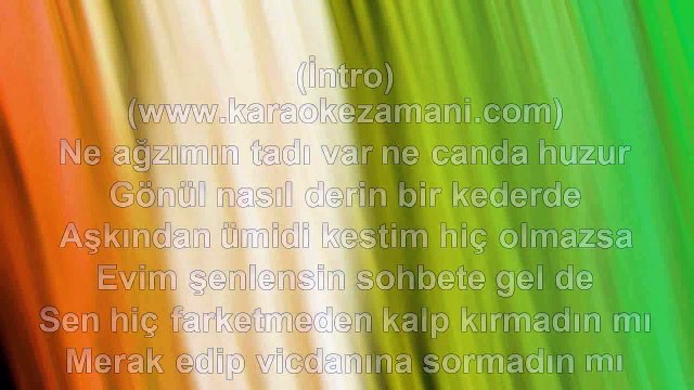 Sezen Aksu - Perişanım - 2 - 2005 TÜRKÇE KARAOKE