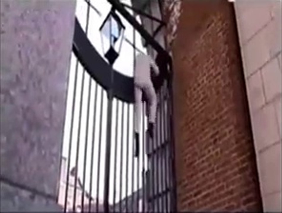 100ft jumping monkey and boy on difference