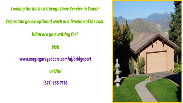 Garage Doors Repairs in Bridgeport, NJ