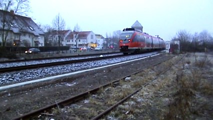 Nahverkehrszüge BR218 und BR644 in Rheinbach