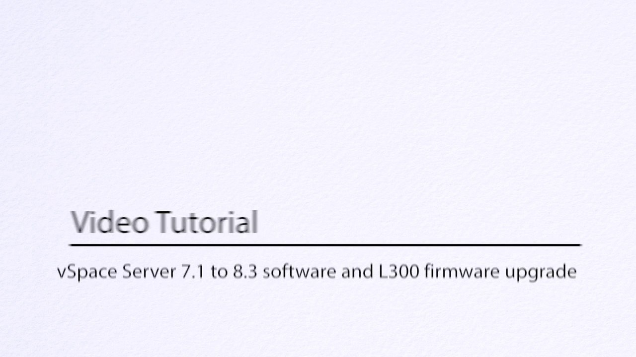 How to upgrade Ncomputing vSpace Server 7.1 to 8.3
