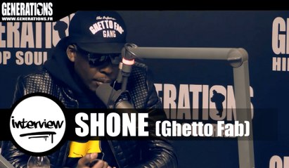 Shone - Interview #GhettoFabShow4 (Live des studios de Generations)