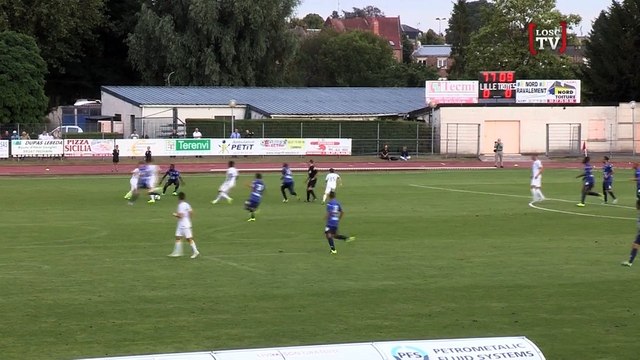 Le but de Guillaume contre Troyes en amical