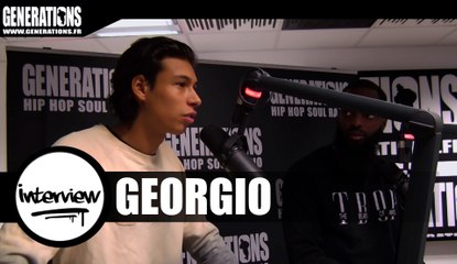 Georgio - Interview #BleuNoir (Live des studios de Generations)