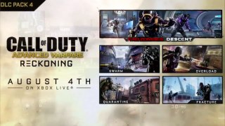 Call Of Duty: Advanced Warfare RECKONING DLC PACK TRAILER REVEALED! NEW MAP PACK!