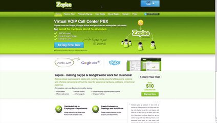 First Process of Zaplee Phone System On Skype