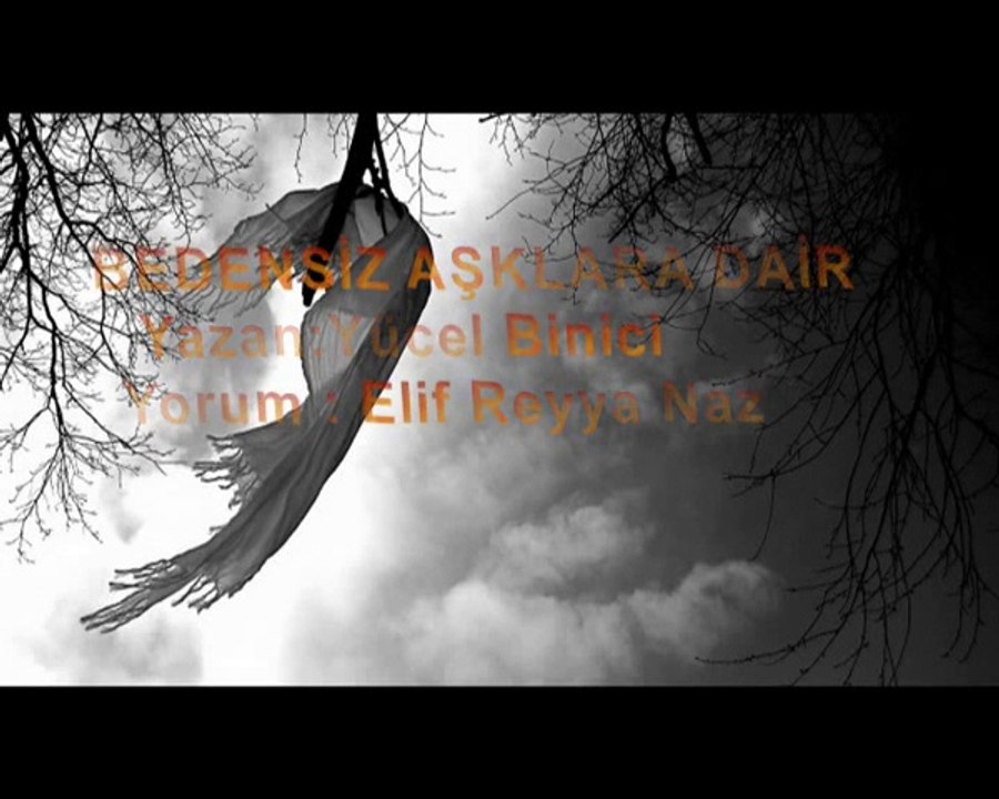 ELİF REYYA NAZ-YÜCEL BİNİCİ  BEDENSİZ AŞKLARA DAİR