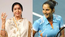 Asha Bhonsle Sania Mirza In BBC 100 Women List