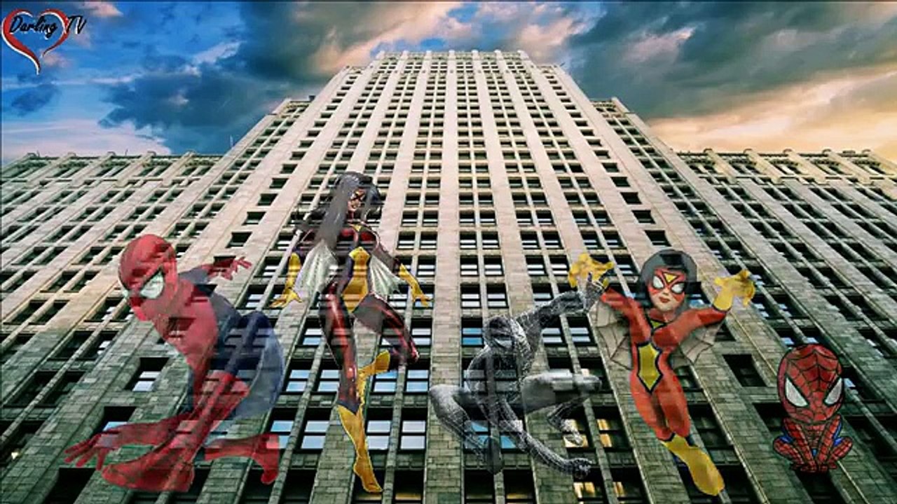 Spiderman Disney Cartoon Finger Family Preschool Kids Music Song Nursery Rhymes , Animated cartoon watch online free 2016