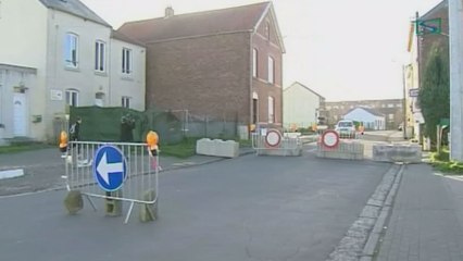 Des blocs de béton ferment des points de passage entre Erquelinnes et la France