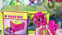 DIY My Little Pony Mini Toy Box ETU FANZ Shout Outs Fun Craft DohVinci Play Doh