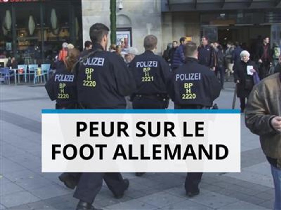 Le football allemand craint des attaques terroristes
