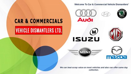 Trusted Car & Commercial Vehicle Dismantlers with 50+ Years of Experience 🚗