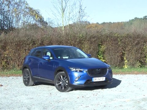 Essai Mazda CX-3 1,5L SKYACTIV-D 105 ch 4x4 Sélection 2015