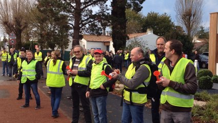 Les salariés de JH industries manifestent