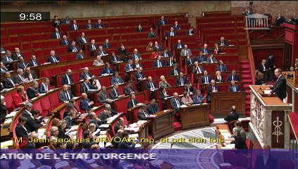 Discours de Jean-Jacques Urvoas - Etat d'urgence : installer le Parlement comme force de contrôle - 19-11-2015