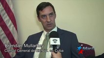 Cónsul General de EEUU en Cuba habla sobre crisis