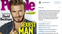 David Beckham es nombrado el 30º 'Sexiest Man Alive' de People