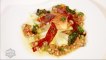 Le plat libre d'Alexis : truite de Banka, asperges du Val de Loire et vierge de légumes