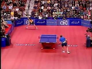 The Most Epic Table Tennis Volley Ever
