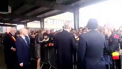 Ath/Tournai: visite du couple royal