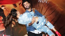 Ranbir Kapoor LIFTS Deepika Padukone @ Tamasha Promotion