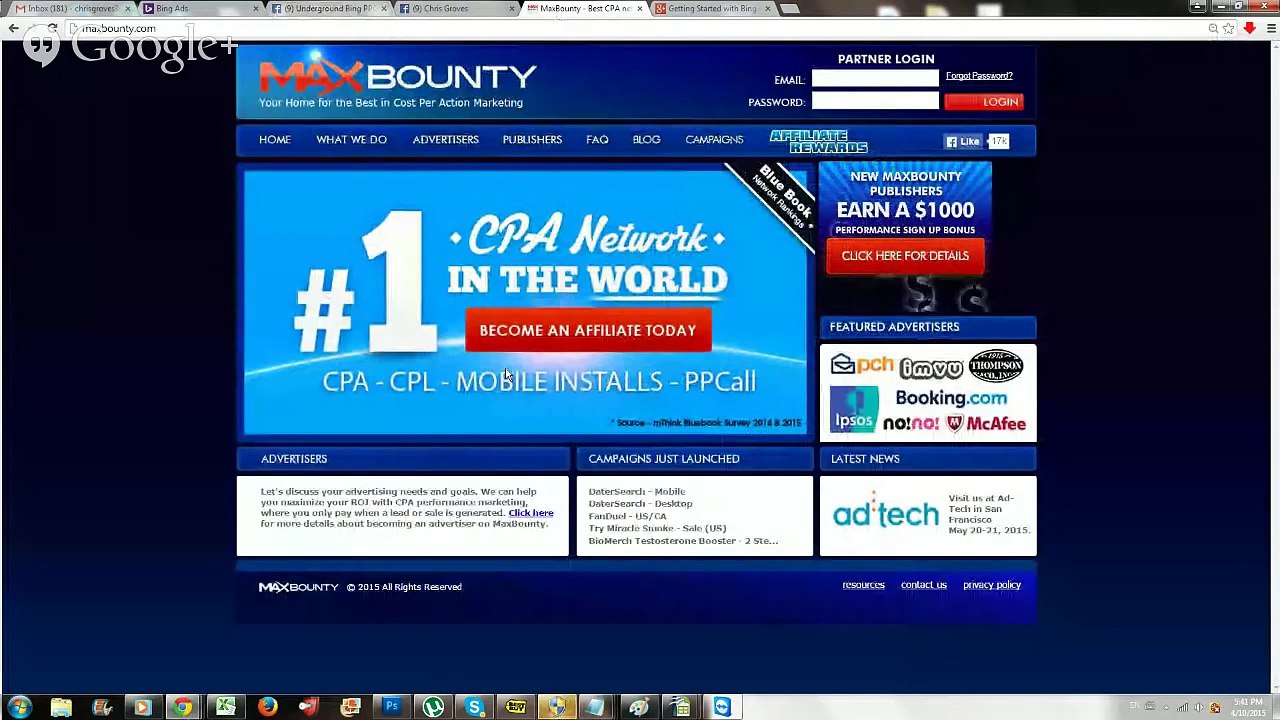 001-Getting Started with Bing PPC & CPA Marketing. Things You Should Know