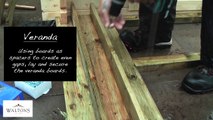 How to build a Waltons 4m x 3m Home Office Director Log Cabin