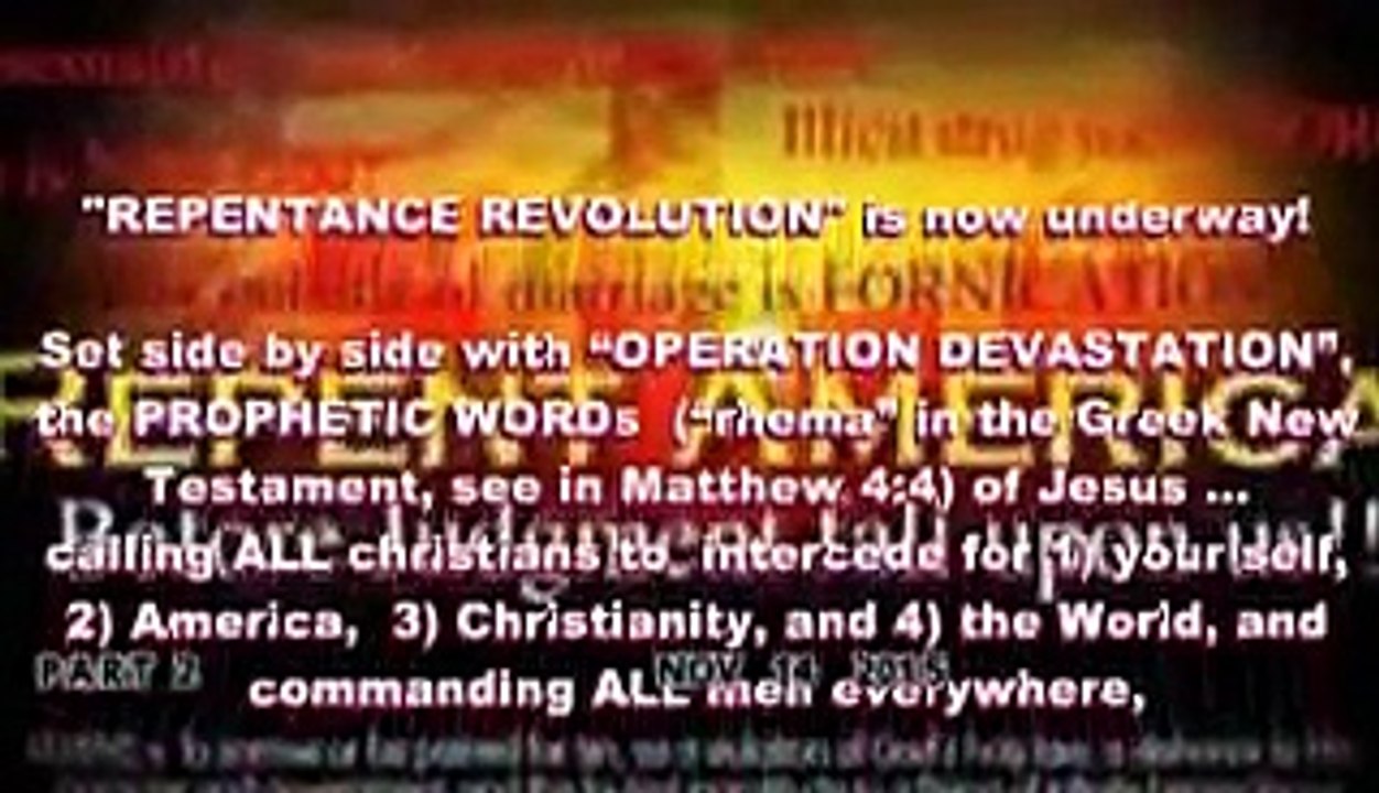 Prophetic Word  Regarding Paris Massacre Nov 14 2015 Pt2