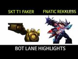 페이커 블리츠 & 레클레스 모데카이저, 게임 폭파! (Faker Blitzcrank & FNC Rekkless Mordekaiser Highlights)