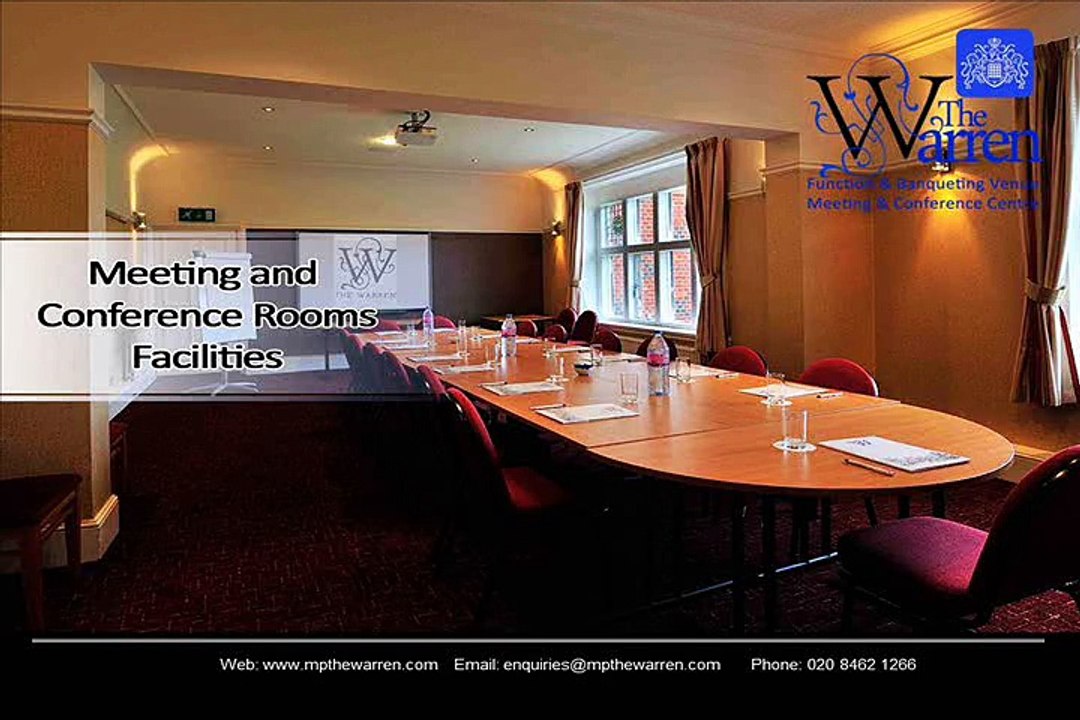 Conference Venues and Meeting Rooms Facilities in Bromley, Croydon - MPThe Warren