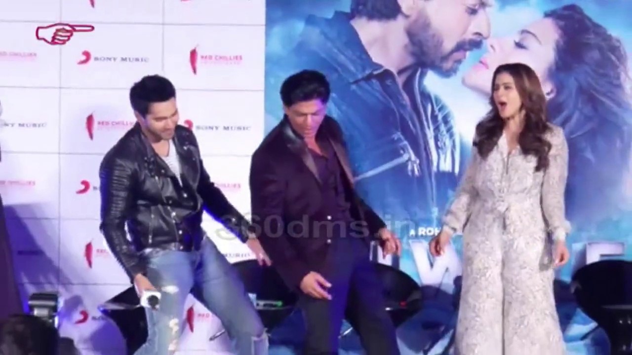 DILWALE Movie 2015 - Song GERUA - Shahrukh Khan, Kajol, Varun Dhawan, Kriti Sanon, Rohit Shetty At The Launch
