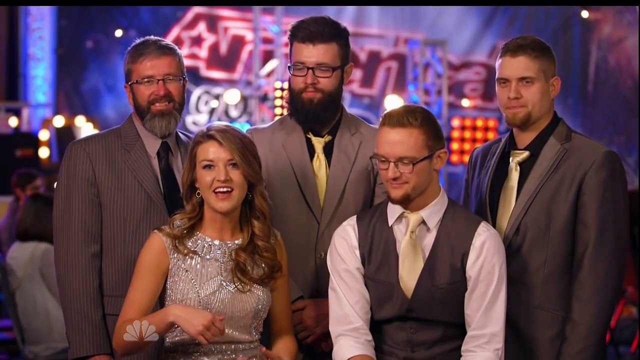 Mountain Faith Band Counting Stars Americas Got Talent June 30, 2015