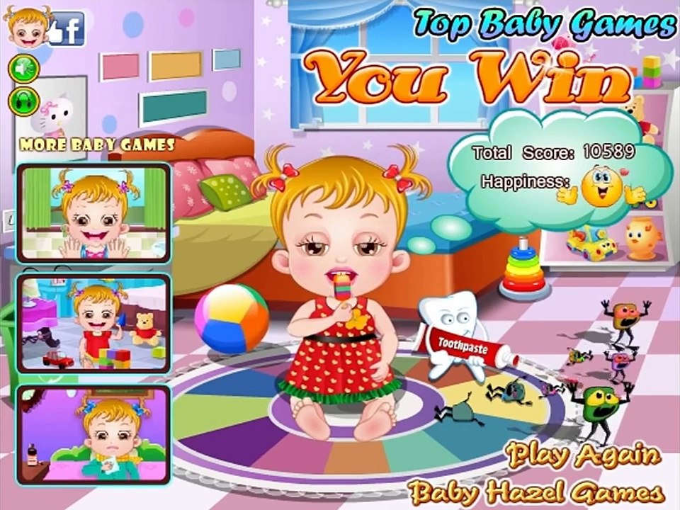 Baby Hazel Game Movie - Baby Dental care Full Episode