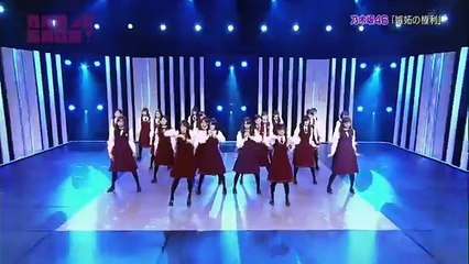乃木坂46 ｢嫉妬の権利｣【乃木坂46show】