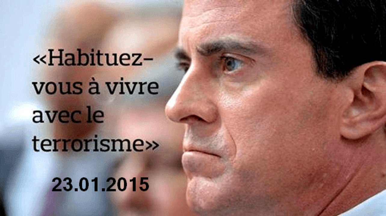 Le gouvernement Manuel Valls, terroriste.