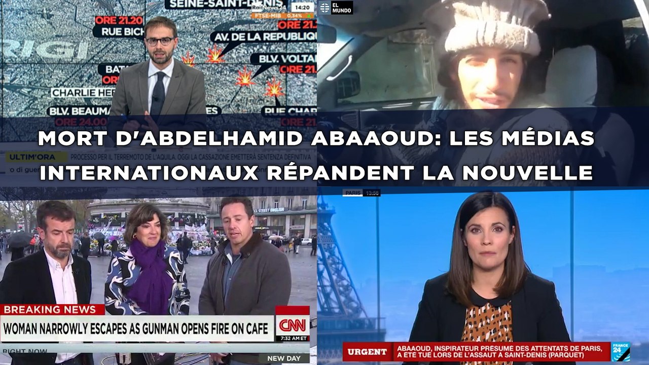 La mort d'Abdelhamid Abaaoud vue par les médias...