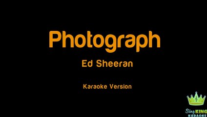 Ed Sheeran - Photograph (Karaoke Version)