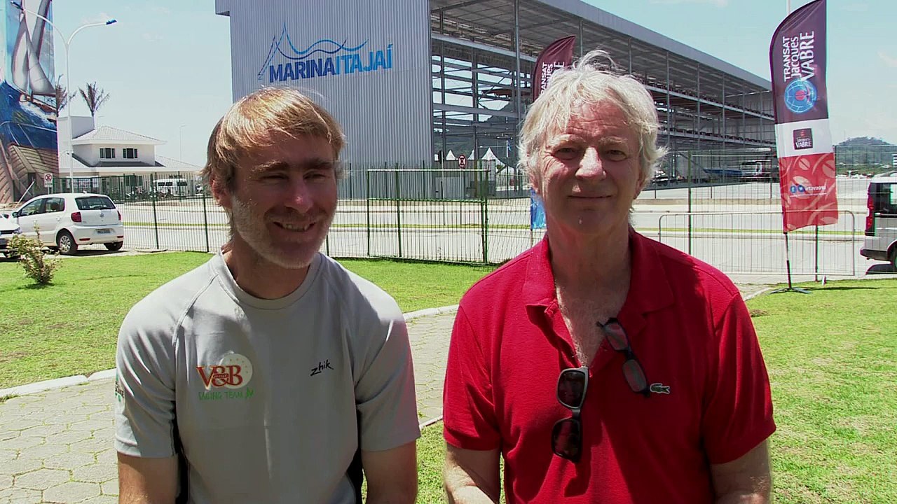 ITW Sam et Philippe Manuard - BR - Transat Jacques Vabre 2015 - ITW Sam et Philippe Manuard - BR