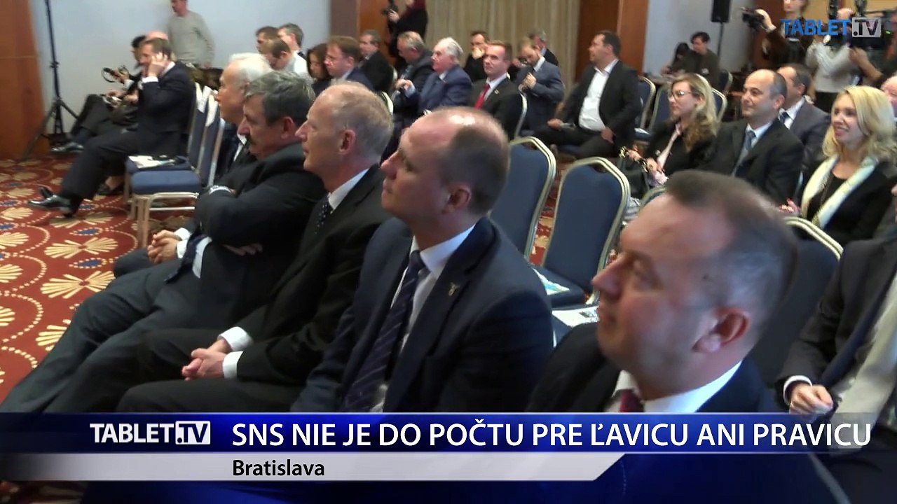 SNS: Nie sme do počtu pre ľavicu alebo pravicu, do vlády sa netrasieme