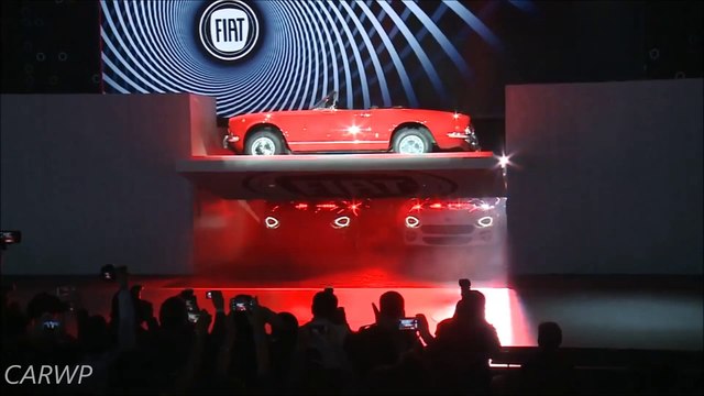 PREMIERE Fiat 124 Spider 2017 RWD 1.4 MultiAir Turbo 142 cv 24,5 mkgf @ Mazda MX-5