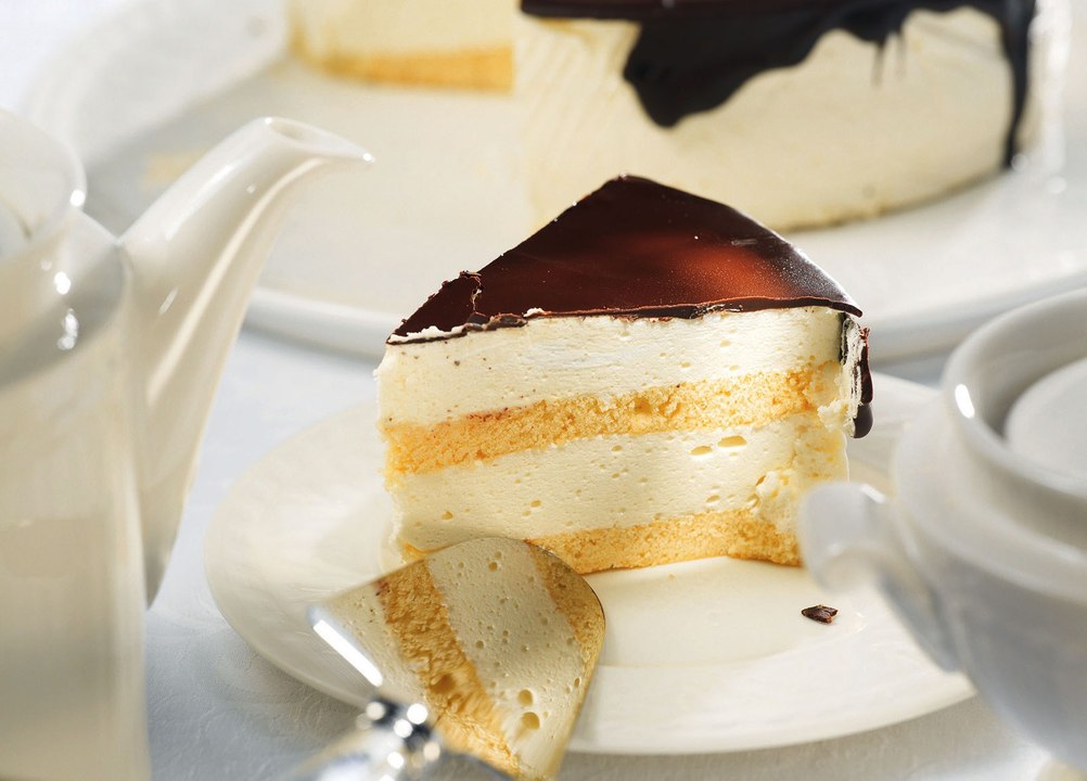 Торт Птичье молоко без выпечки. Желейный торт