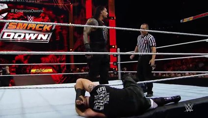 Roman Reigns vs. Kevin Owens  SmackDown, October 29, 2015