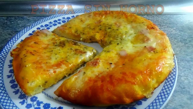 PIZZA CASERA SIN HORNO - recetas de cocina faciles y economicas y rapidas  de hacer - Comidas ricas - Vídeo Dailymotion