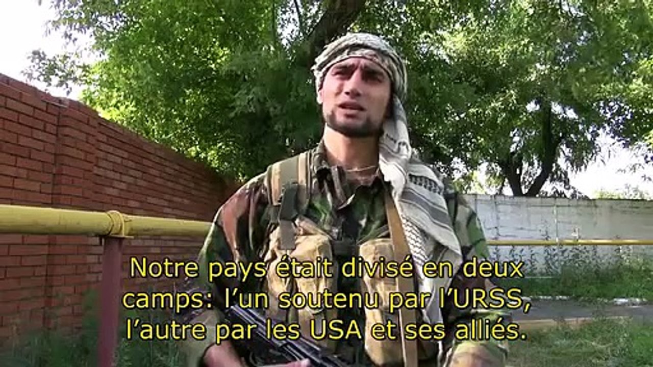 Interview avec un combattant d'origine afghane à Donetsk - sous-titres fr
